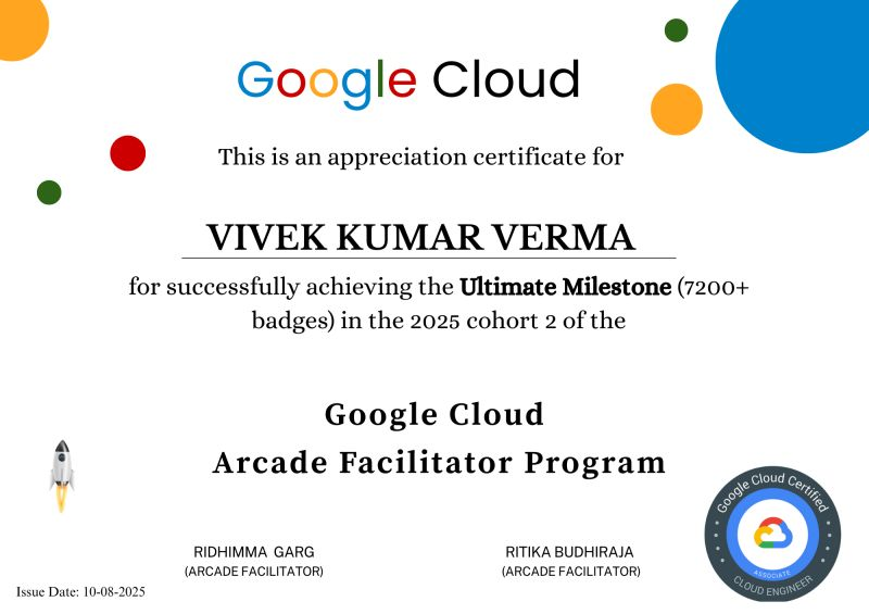 Google Cloud Arcade Facilitator Program